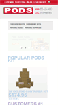 Mobile Screenshot of podsboxes.com